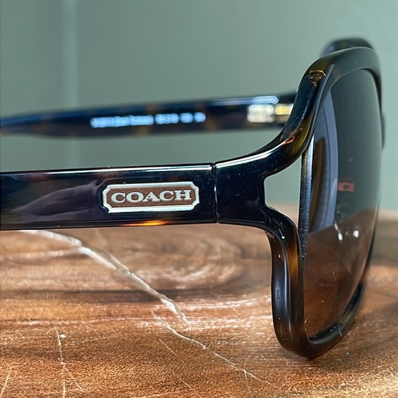 NEW COACH SELMA DARK TORTOISE SUNGLASSES - Picture 5 of 16